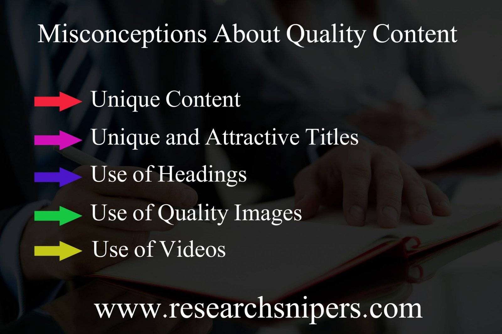 misconceptions quality posts