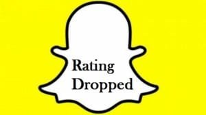 snapchat rating